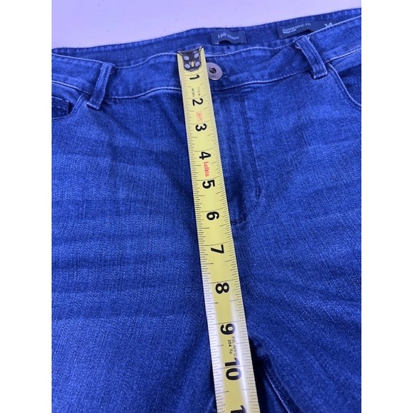 Jill Denim Authentic Fit Boot Cut Blue Wash Jeans Women Size 14 - Picture 9 of 13